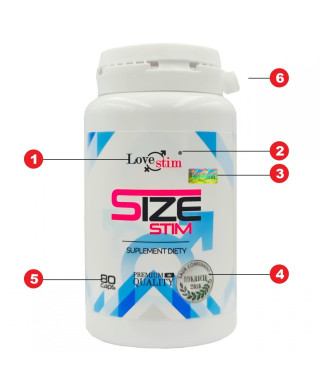 Supldiety- SIZE STIM 80 caps