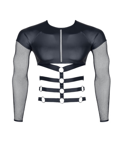 męski t-shirt black S