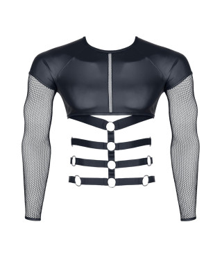 męski t-shirt black S