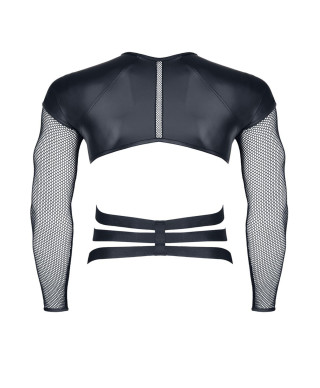 męski t-shirt black S