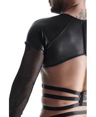 męski t-shirt black S