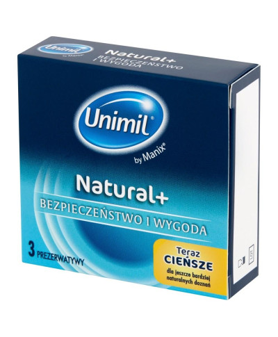 Prezerwatywy UNIMIL BOX 3 NATURAL