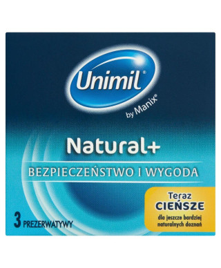 Prezerwatywy UNIMIL BOX 3 NATURAL