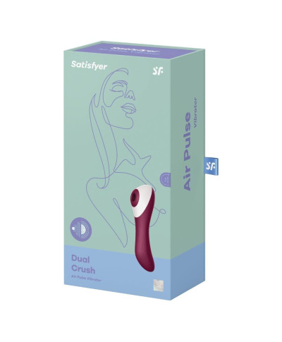 Wibrator masażer powietrzny Satisfyer Dual Crush