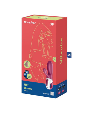 Wibrator kóliczek aplikacja Satisfyer Hot Bunny