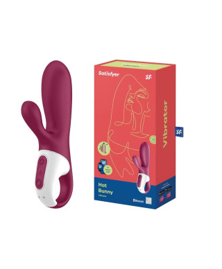Wibrator kóliczek aplikacja Satisfyer Hot Bunny