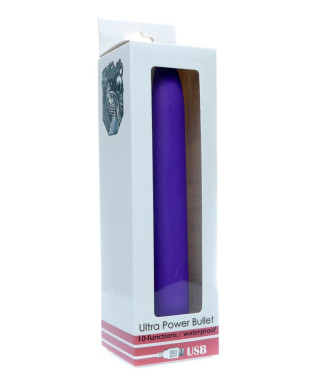 Ultra Power Bullet USB 10 functions Matte Purple