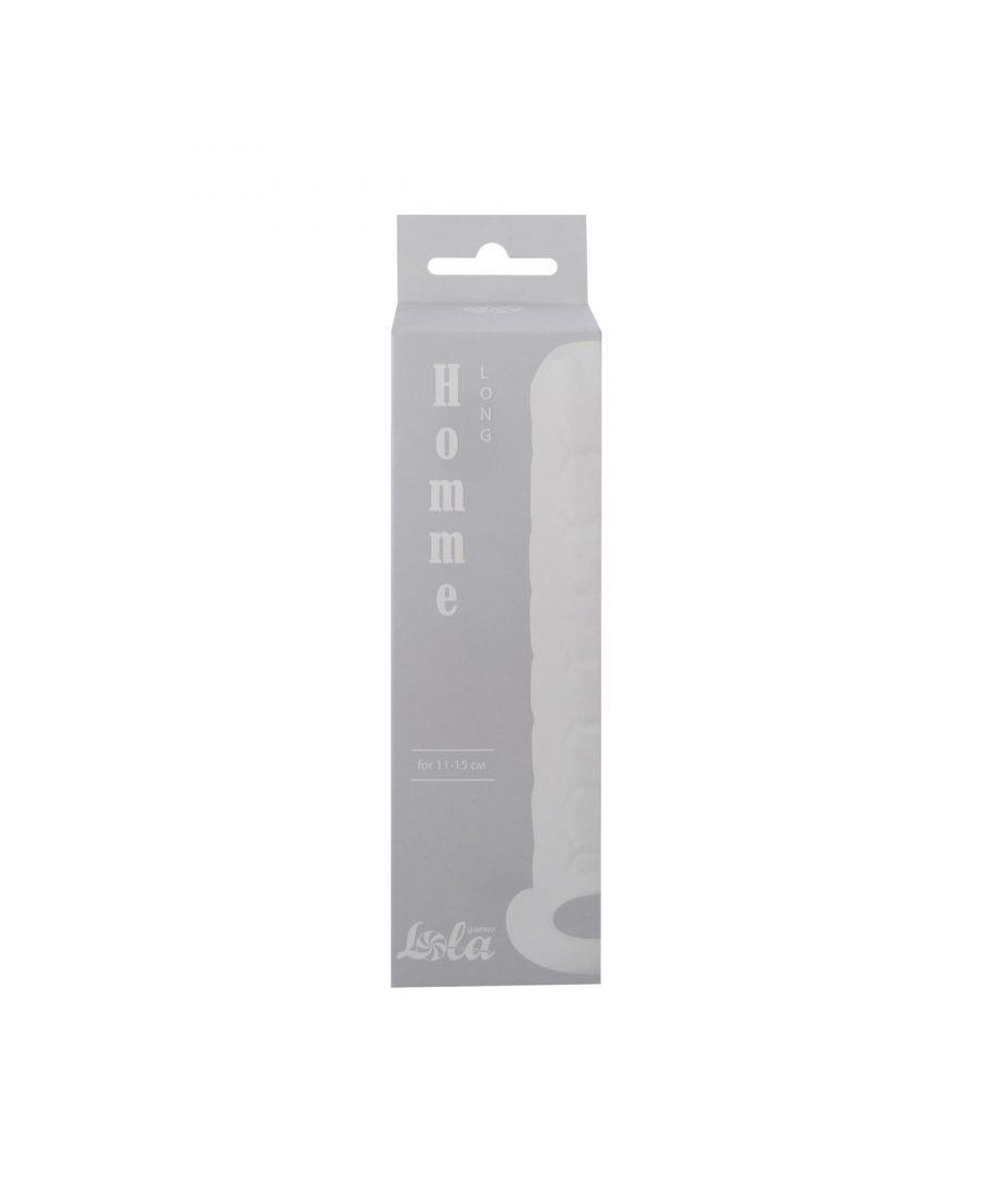 Penis sleeve Homme Long White for 11-15cm