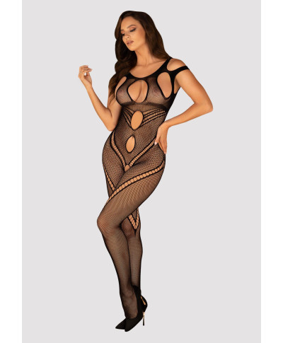 Bodystocking otwarty krok do seksu na randkę SML