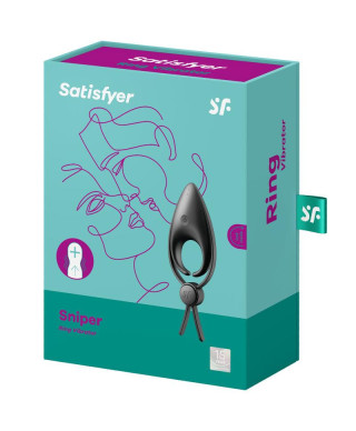 Pierścień na penisa erekcyjny Satisfyer Sniper