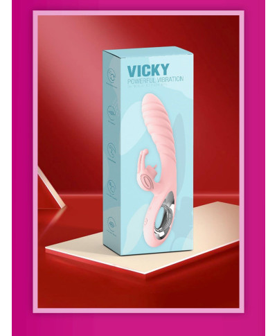 Wibrator-Vicky USB -Pink