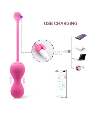 Kulki Kegla - Smart Kegel Master Balls Pink