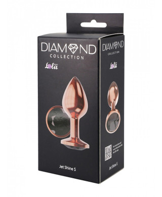 Plug-Butt Plug Diamond Jet Shine S Rose Gold