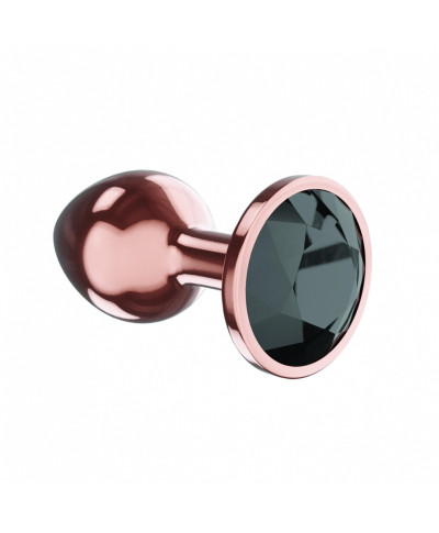 Plug-Butt Plug Diamond Jet Shine L Rose Gold