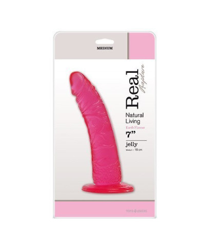 Klasyczne realistyczne dildo penis członek 18cm