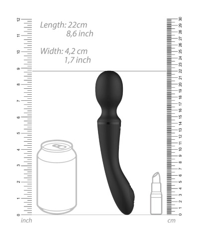 Wibrator Różdżka - Wand Vibrator - Black