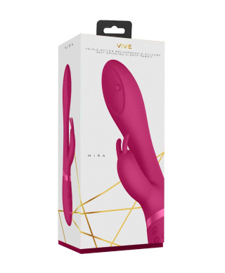 Wibrator masażer - Spinning G-spot Rabbit - Pink