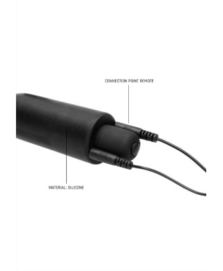 Elektrostymulator BDSM Vibrating Urethral Sounding - Black