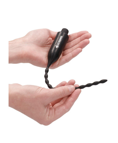 Elektrostymulator BDSM Vibrating Urethral Sounding - Black