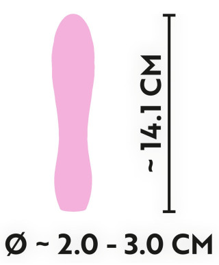 Cuties Mini Vibrator Rose 3Ge