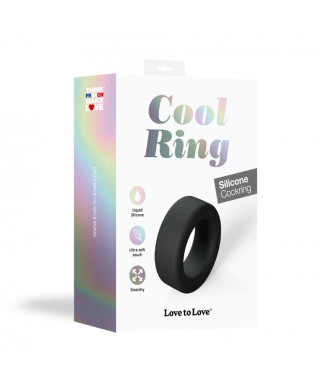 Pierścień Na Penisa Cool Ring - Black Onyx