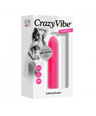 Mini Wibarator Crazy Vibe - Danger Pink