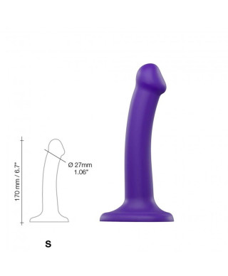 Dildo semi-realistic dual density b