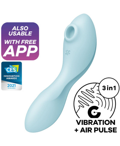 Masażer łechtaczki punkt G Satisfyer Curvy Trinity