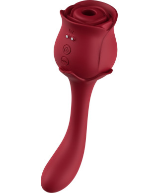 Masażer stymulator powietrzny z wibracjami różowy