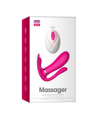 Remote wearable vibrator RED