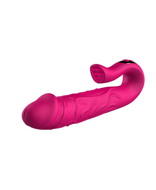 Realistic Tongue Stimulating Dildo Vibrator