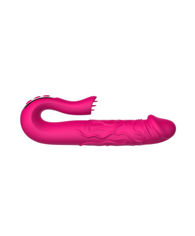 Realistic Tongue Stimulating Dildo Vibrator