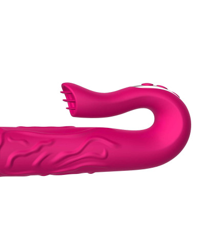 Realistic Tongue Stimulating Dildo Vibrator