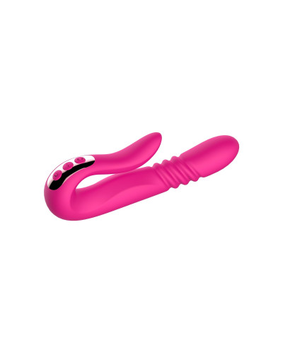 Deluxe Twirling Vibrating Thruster RED