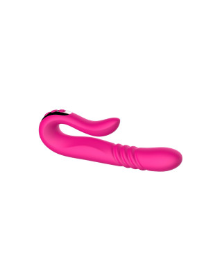 Deluxe Twirling Vibrating Thruster RED