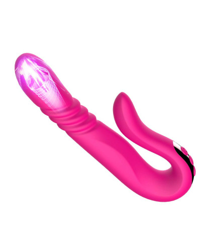 Deluxe Twirling Vibrating Thruster RED