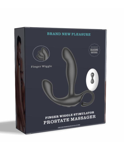 Finger Wiggle Prostate Massager with remote