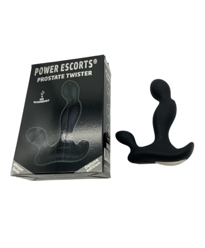 Prostate Twister Rechargeable Prostate Stimulator Black