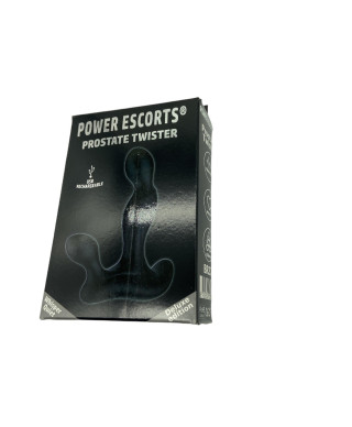 Prostate Twister Rechargeable Prostate Stimulator Black