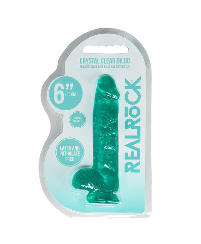 Zielone dildo do penetracji pochwy i anusa 17 cm