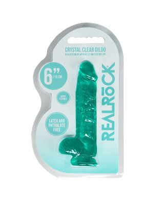 Zielone dildo do penetracji pochwy i anusa 17 cm