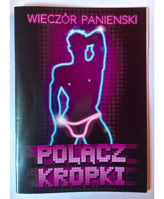 Gra Książeczka Połącz Kropki na Wieczór Panieński