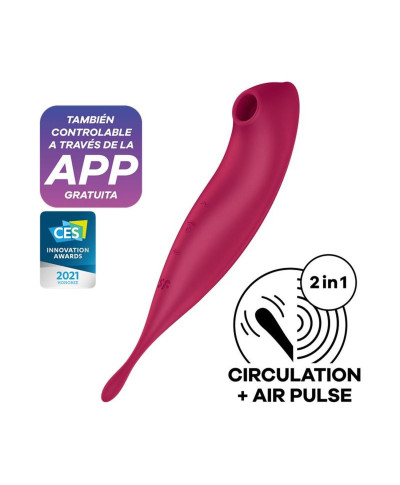 Twirling Pro Connect App dark red