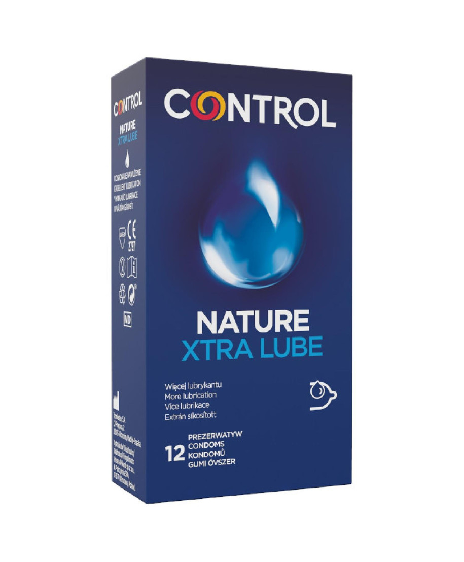 Prezerwatywy-Control Nature Xtra Lube 12s