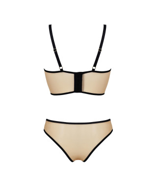 Bielizna-DENERYS SET beige SM