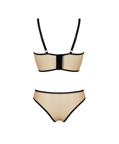 Bielizna-DENERYS SET beige LXL