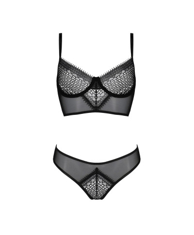 Bielizna-DENERYS SET black SM