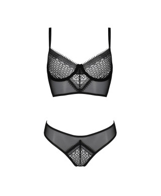 Bielizna-DENERYS SET black SM