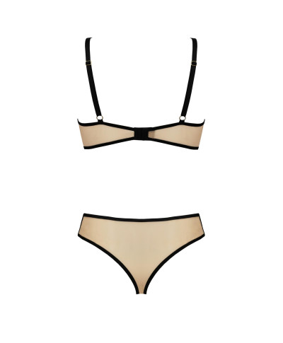 Bielizna-DAISY SET beige SM