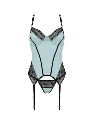 Bielizna-SIDRA CORSET minty SM